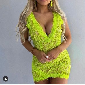 Fun neon dress